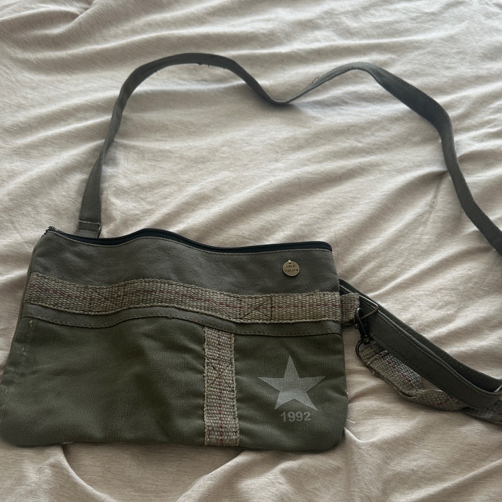 Olive Green Crossbody Bag